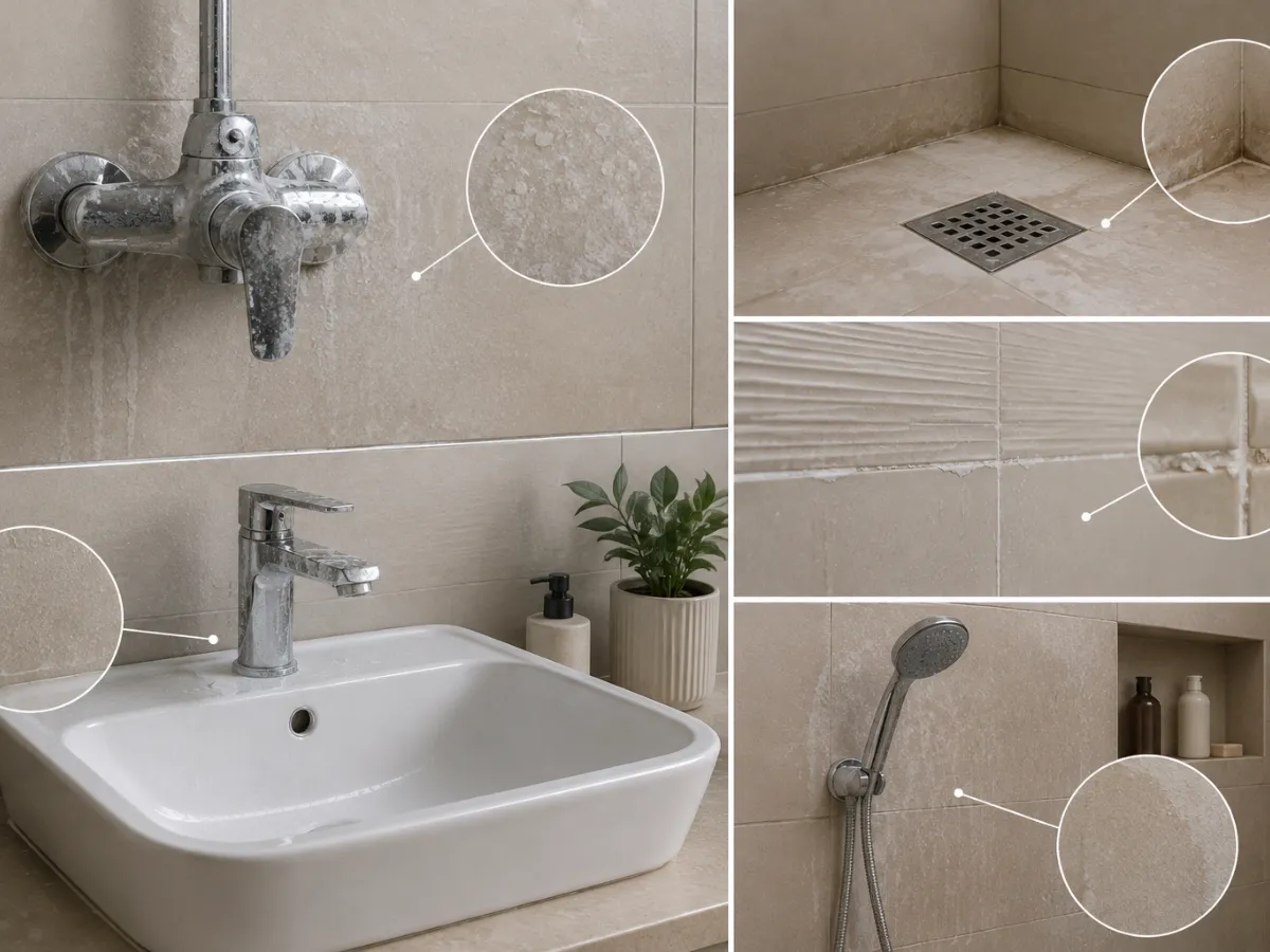 How Hard Water Affects Bathroom Tiles